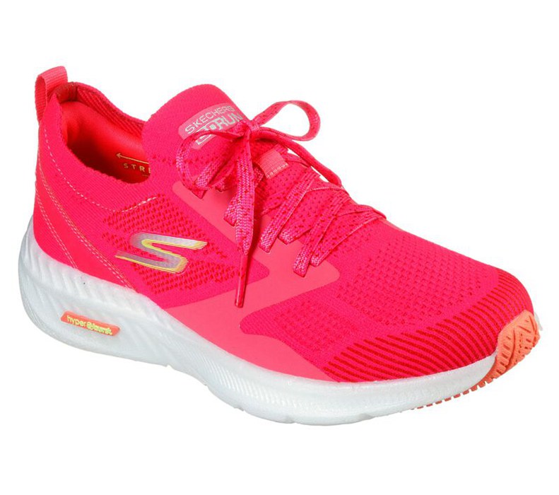 Skechers Dam Rosa Sneakers - Gorun Hyper Burst - Sverige (DGZRQ-3798)